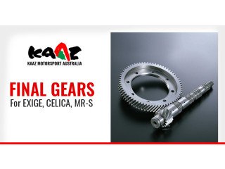The DIFF GEARS from KAAZ Motorsport offers optimal traction with precise trajectory