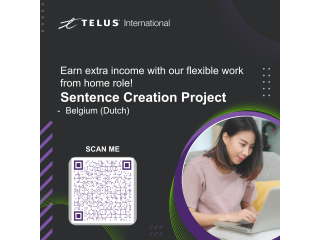 Sentence Creation project in BELGIUM!