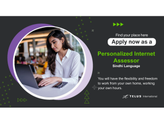 Flexible Time | Personalized Internet Assessor (Sindhi Speakers)