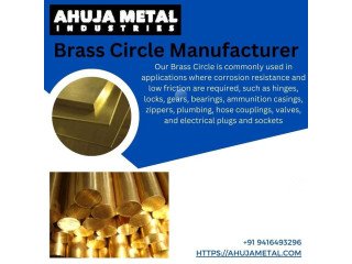 Find Trusted Brass Circle Manufacturer