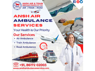 All The Medical Assistance In Ansh Air Ambulance Service In Patna Provided For Patients