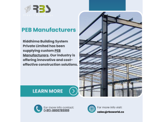 PEB Manufacturers in India