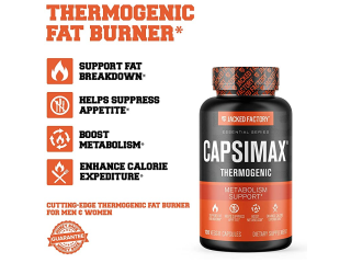 Jacked Factory Capsimax Thermogenic Capsules, Well Mart, 03208727951