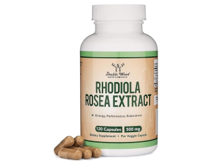 Double Wood Rhodiola Rosea Capsules, Well Mart, 03208727951