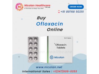 Buy Ofloxacin Online for Bacterial Infection