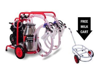 Cow and goat milking machine